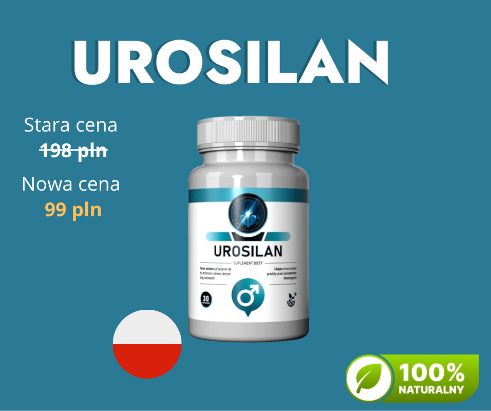 Urosilan to w 100% naturalny produkt, który może przywrócić zdrowie prostaty. Może być stosowany jako kuracja domowa i nie powoduje skutków ubocznych.